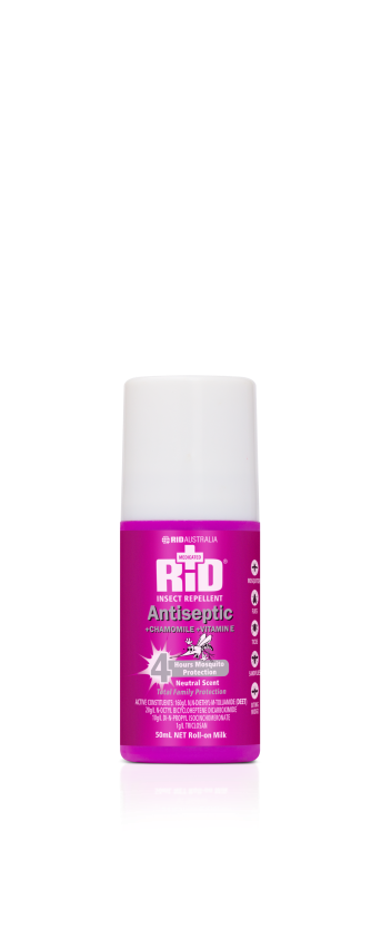 RID MEDICATED ROLL ON 50ML PLUS ANTISEPTIC APVMA